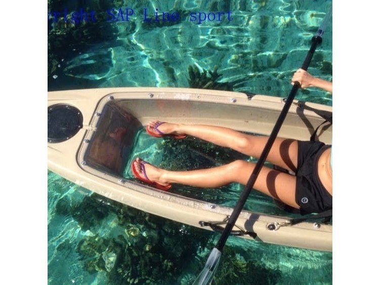 Bottom Clear Kayak Tandem